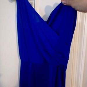 NWT Cold shoulder gown size XL